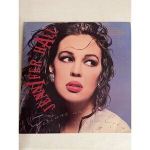 Jennifer Hall Fortune And Men's Eyes Vinyl LP 1987 Pop Record 1-25628